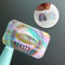 Unit Bonding Hologramm-Etikett, Seriennummer, 25 x 15 mm (180 Silber)