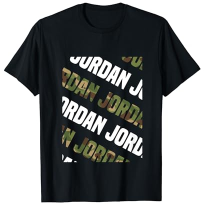Jordan Modello Camo Verde Camouflage Maglietta