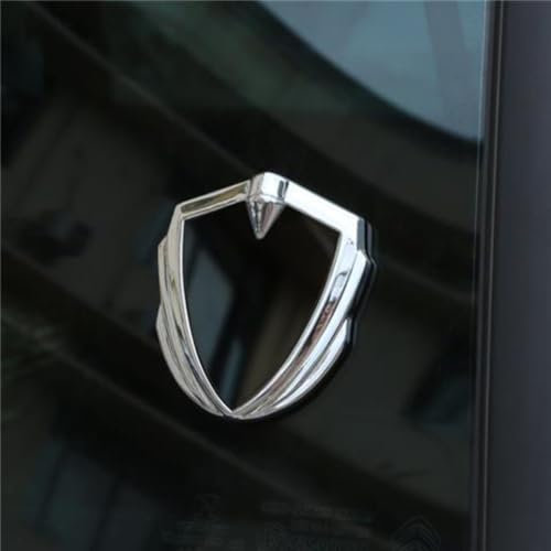 CDETKGER Auto Emblem Aufkleber, für VW Golf 8 MK8 GTI GTE GTD R 2020-2024 2025 Kühlergrill Abdeckung Abzeichen Auto Frontstoßstange Heckkoffer Emblem Aufkleber,A