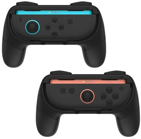 NBCP Joy-Con 2er-Set, Switch Joy-Con Griff, Switch, schnelle Reaktion, einfache Installation, Schutzhülle, stoßfest