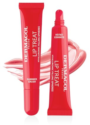 Dermacol Lip Treat Hydrating Tinted Lip Gloss, Plumps & Smooths 10ml - no.7