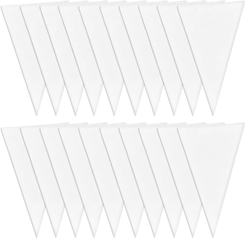 Lot de 20 sacs à mortier, à Jointer Professionnels, Sacs en Ciment Résistants Aux Déchirures, Sacs de Remplissage de Joints Durables, Sacs de Remplissage de Joints Durables, Sacs de remplissage de