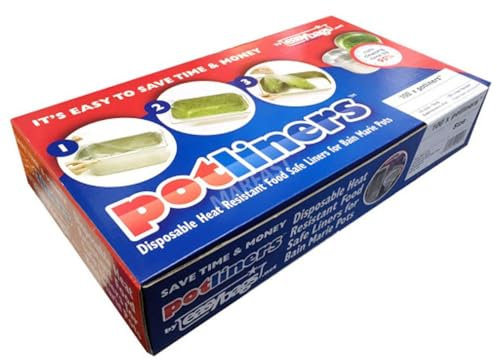 50 x Bain Marie Disposable Clear Pot Liners (Size 5) (2/3 Gastronorm) Free P&P On All Products