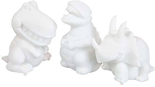 Tobar Dinosaurier Dino Set di 3 lampade notturne a LED cambiacolore