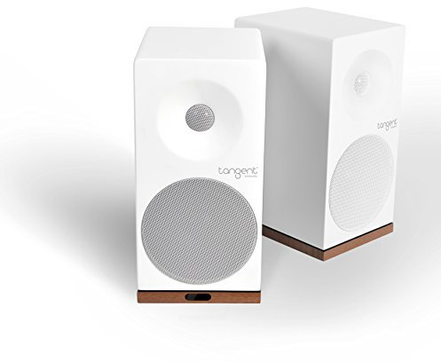 Tangent Spectrum X5BT Phono 50W Blanc haut-parleur - Hauts-parleurs (2-voies, Avec fil &sans fil, 3,5mm/Bluetooth, 50 W, 60 - 20000 Hz, Blanc)