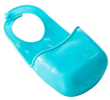 TOPBATHY - Esponja de cocina para fregadero, organizador de jabón, lavaplatos, escurridor de líquidos, color azul