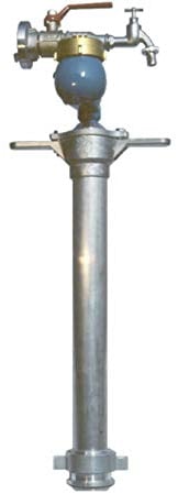 Wassermess-Standrohr Storz C und Zapfhahn DN80 Wasserzähler Wasseruhr Hydrant von MBS-FIRE®