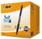 BIC Kugelschreiber Set Soft Feel, in Schwarz, 1.0 mm Spitze, 36er Pack, Ideal für das Büro, das Home Office oder die Schule