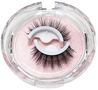 TiSkying Faux Cils Autocollants sans Colle, Cils Longs réutilisables Cils Auto-adhésifs imperméables No Liner Faux Lashes Look Naturel pour Femme