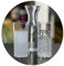 Topkapi 200.373-3-TLG Gedeck-Set aus Glas für Raki/Ouzo “Bodrum”, 2 Original Raki Ouzo Gläser im Kristall-Look und eine Karaffe, Raki Genuss aus Leidenschaft