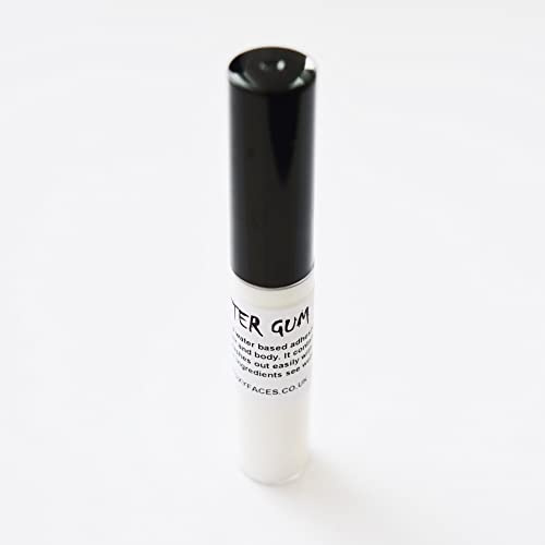 Glitter Glue Fix Cosmetic Glitter for Face, Body & Lip Glue 4ml Costume Makeup Festival Makeup Hen do Party Glitter, Clear