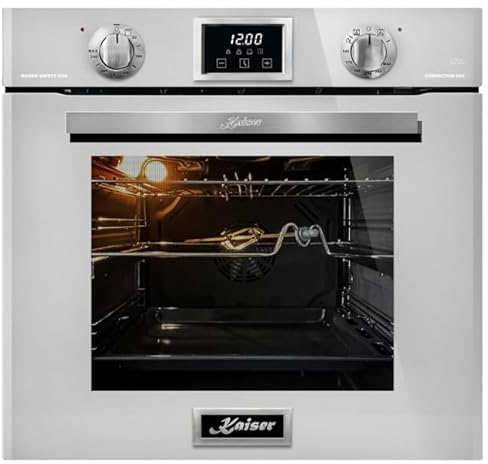 Kaiser Grand Chef White Single Oven | Mains or LPG Gas-Powered Oven | Electric Double Infrared Grill