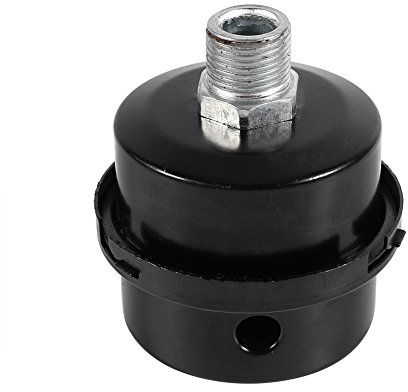Luftfilter Kror 3/8,Güde Kror Luftfilter,Kror Luftfilter,Kror Ersatile,Kror Zubehör,Cror Inlet Fil Black n Cror Intake Filter Scldämpfer Gewinde 38 16Mm