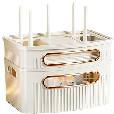 Cache routeur Wifi – Couvercle de routeur | Boîte de rangement pour routeur sans fil WiFi, étagère réutilisable pour chambre à coucher, salon, routeur Retorno