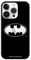 Schutzhülle kompatibel mit iPhone 15 Pro, offizielle DC Comics Batman Logo, transparent, flexibel, mit offizieller Lizenz von DC Comics