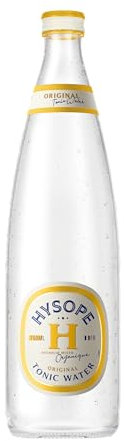 HYSOPE Tonic Water Original – Origine France – Premium Mixer Bio – Idéal en cocktail - Notes d'orange amère - 6 x 75cl
