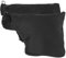 2Pcs Dust Bag for Miter Saw 255 Model: Tank Belt Sander Dust with Zipper and Adjustable Wired Stand Collection Pouch Saws Cleaner for Edge Planer Machine Cleaner Bags Cloth Side with Zipper (Black)
