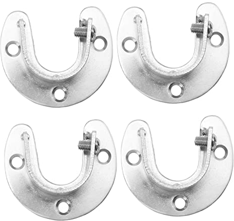 KOMBIUDA Schrankstange Aus Edelstahl Mit Kleiderstangenhalterung Und Montage Kleiderschrank Langlebig Und Rostfrei