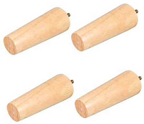 4pcs Pieds de meubles de meubles de meuble de télévision Tiroir Commode Pieds de meubles de canapé Pieds de meubles de commode vintage Pieds de meubles de chaise Pieds de meubles de meubles ottoman Pi