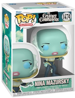 Funko Pop! TV: Creature Commandos S1 – Dr.Nina Mazursky - DC Comics- Vinyl-Sammelfigur - Geschenkidee - Offizielle Handelswaren - Spielzeug Für Kinder und Erwachsene - Comic Books Fans