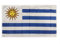 Pandiui23 Uruguay Flagge, 150 x 90 cm, Balkonflagge mit 4 Ösen und 4 Kabelbindern