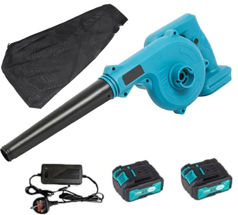 Aspirateur à Feuilles sans Fil - Souffleur électrique 2 en 1 pour souffler Les Feuilles et éliminer la poussière,Aspirateur Multifonctionnel pour éliminer la poussière et Entretenir Le Jardin