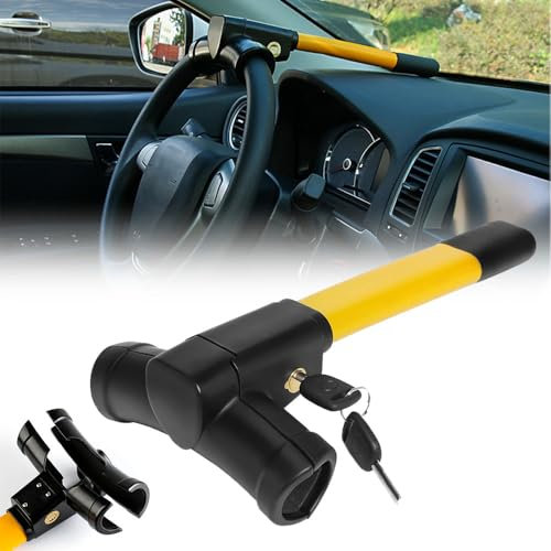 ZCZMAD Lenkradkralle, Lenkradschloss für Auto, Für VW T5 T5.1 T6 T6.1 Hohe Sicherheit Lenkradsperre, Lenkrad Wegfahrsperre, Einziehbares