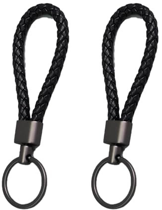 2 Pièces Porte Clef Voiture,Clé Porte-Clés de Cle Moto Homme Clés en Garage Keychain Peugeot Femme Alliage Clefs Keyring Vintage,pour Auto Key Set Cadeau Chain Interrupteur D'allumage S'ouvre Cles
