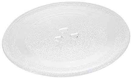 HEALEEP Plato Microondas Giratorio Vidrio Resistente Compatible Con Microondas