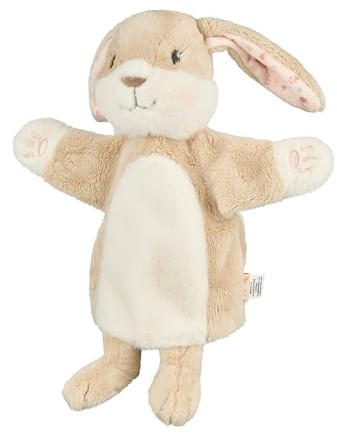 Sterntaler Handpuppe Hase Hanni - weiches Spielzeug zum Puppentheater - Erzählen, Kuscheln & Sprachförderung - Perfekter Spielkamerad & Geschenkidee - für Mädchen, quarzrosa