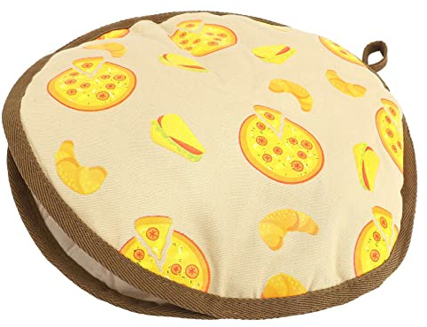 Ujjdwiurgh 1Pack 12Inch Tortilla Pancake Warmer Pouch Microwavable Insulated Food Cooler Bag, for Corn Flour Burrito Pancake Warm