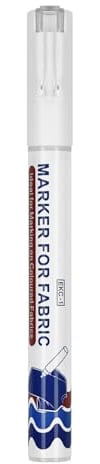 Weißer T-Shirt Stoff Marker Schnell Trocknender Graffiti-Farbstift Wasserdicht für Kleidung Taschen Schuhe Stoffmarker