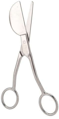 RASTKY Doppelt Gebogene, Gebogene Schere mit Versetztem Griff Zum Nähen von Teppich-Tufting-Stickstoffen, 6 Zoll