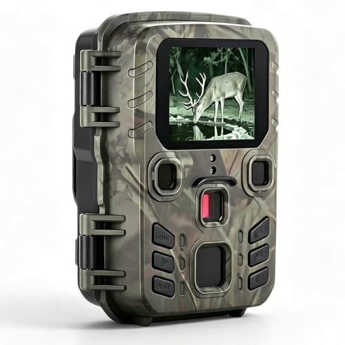 chenghuayu FaunPeak Wildlife Camera for Garden 4K Night Vision Tracker (A) | Trail Cam Motion Solar with Night Vision Motion Activated, 0.2s Trigger Garden Cameras, Waterproof IP66, No Card