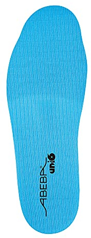ABEBA 350116 EINLEGESOHLEN Austauschbare Innensohle Soft Comfort, Breit, Blau, Größe 41