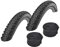 Set: 2 x Schwalbe Rapid Rob schwarz MTB Reifen 26x2.10 + Schwalbe Schläuche Autoventil