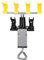 Airbrush-Halter, 6 in 1 360 ° drehbare Spritzpistolenstation Halterung Tisch Werkbank Fest für Airbrush aller MarkenAirbrushpapier