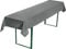 REDBEST Biertisch-Tischdecke, Biertisch-Auflage, Tischdecke Bierzeltgarnitur, Bierbanktischdecke grau Größe 90x260 cm - strapazierstark und langlebig