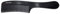 Swedish Crown Pettine con manico, 20 cm, fatti a mano, colore nero (6050 CA)