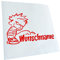 Kiwistar - Autoaufkleber - Aufkleber Piss on Wunschname 30x19 cm - Rot - Pissmännchen, Laptop, Fahrrad, LKW, Motorrad Mehrfarbig JDM Decal Racing