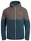 VAUDE Softshell Fahrradjacke Herren Qimsa – Wasserdichte & atmungsaktive Softshelljacke Herren, reflektierende Details, ideal fürs Radfahren im Herbst & Winter - in Braun, Größe: S