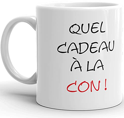 Kalféa Mug Humour cadeau à la con j'vais le revendre tasse céramique Qualité Idée Cadeau Originale drôle Anniversaire Noël Fête amis collegue homme femme famille frere soeur 325ml