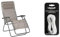 Lafuma Mobilier Relax-Liegestuhl, Klappbar und verstellbar & Elastische Schnürsenkel mit Spitzen für RSX/RSXA, Set mit 4 Schnürsenkeln, Farbe Weiß, LFM2322-0020 (Verpackung kann variieren)