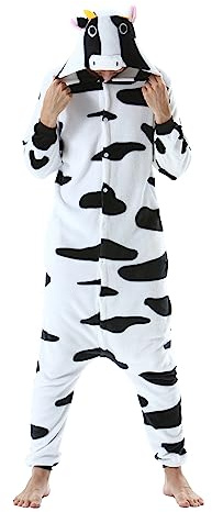 SimZoo Adulto Disfraz Pijama Unisex Pijama Kigurumi Onesie para Carnaval Halloween Cosplay Ropa de Dormir Traje de Disfraz para Navidad Festival Mujer y Hombre