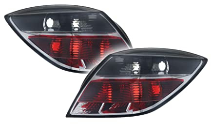 DEPO Rückleuchte Set Links und Rechts Kompatibel mit Opel Astra H GTC A04 2005-2009