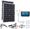 Kit Solaire 500 W Hors réseau, 2 Panneaux solaires Flexibles 250 W 18 V, Module PV monocristallin + contrôleur 60 A pour Bateau, Voiture, Camping-Car, Maison, Hangar, Charge de Batterie 12 V, contrô