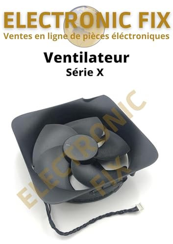 ELECTRONICFIX Ventilateur Interne de Refroidissement Hautes Performances Compatible avec Xbox Série X - Cooling Fan de Remplacement Durable et Silencieux