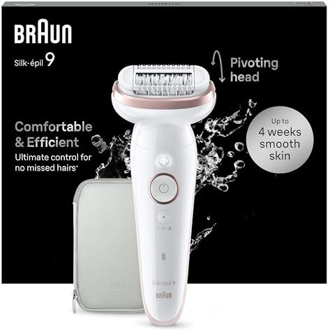 Braun Silk-épil 9 Silk·épil 9 40 Pince(s) Or, Blanc