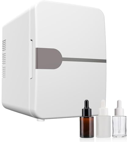 Nevera para coche – Enfriador termoeléctrico para coche de 6 litros, congelador térmico y fresco de 12 V | Nevera portátil para coche 12 V DC 220 V AC, calentador de alimentos