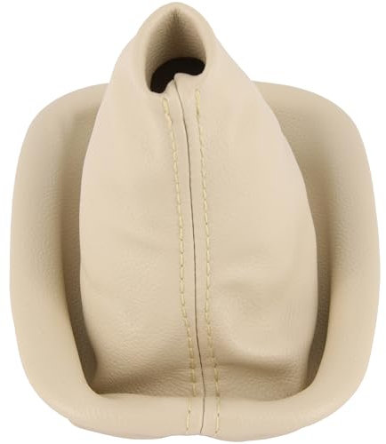 Recambo Schaltsack Schaltgetriebe passend für BMW 3er E30, 1982-1994, Plug & Play, Schaltmanschette, mit Rahmen, beige